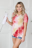 Forever in Love Tee in Pink and Lime