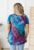 Forever in Love Tee in Teal and Purple