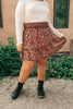 Four Seasons Floral Mini Skirt