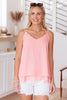 From Working to Weekend Tank in Peach