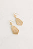 Geo Dangle Hook Earrings