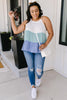 Gimme That Love Top in Aqua