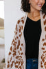 Giraffe Print Long Cardigan