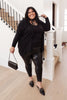Girls Night Out Faux Leather Leggings