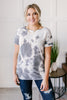Gray Skies Tie Dye Top