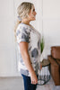 Gray Skies Tie Dye Top