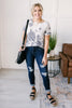 Gray Skies Tie Dye Top