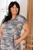 Hiding Out Camouflage Dress