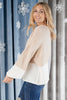 Happened Upon Patterns Sweater in Taupe