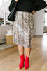 Happy In My Skin Sequin Pencil Skirt