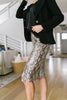 Happy In My Skin Sequin Pencil Skirt
