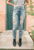 Holier Than Thou Destroyed Boyfriend Jeans