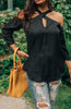 Hot Then Cold Blouse In Black