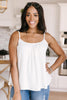 I Said Forever Tank in White