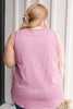 Jenna Basic Tank in Mauve