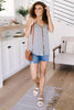 Just A Little Wild Camisole In Heather Gray