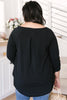 Just Like That Basic Top in Black