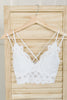 Lacey and Layered Bralette in White