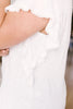 Lea Layered Top In White