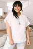 Lea Layered Top In White