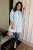 Leila Denim Button-Up