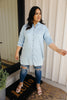 Leila Denim Button-Up