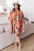 Leona Dress in Peach
