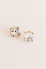 Crystal Studs in White