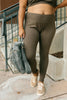 Lucy Lounging Leggings in Deep Olive