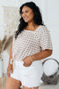 Morocco Tie Front Blouse
