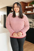 Mess With Your Mind Sweater in Wine