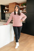 Mess With Your Mind Sweater in Wine