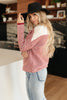 Mess With Your Mind Sweater in Wine
