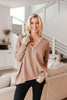 Mia Waffle Knit Long Sleeve