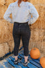 Mineral Wash Minimalist Pants in Black