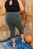 Mineral Wash Minimalist Pants in Hunter Green