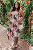 Mix and Patch Dress in Pink