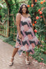 Mix and Patch Dress in Pink