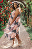 Mix and Patch Dress in Pink
