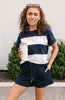 Modern Brenton Bottoms in Navy