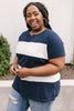 Modern Brenton Top in Navy