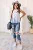 Modern Geo Halter Tank
