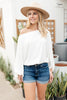 Off My Shoulder, Off My Mind Blouse