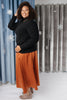 Once Upon A Time Skirt in Tangerine