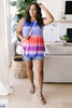 Pastel Gradient Stripes in Pink & Aqua