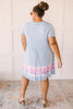 Parallel Lines Tie Dye Dress