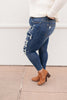 Patched Things Up Jeans