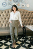 Peighton Paper Bag Pants in Olive