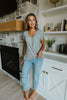 Perfect V Surplice Top