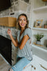 Perfect V Surplice Top